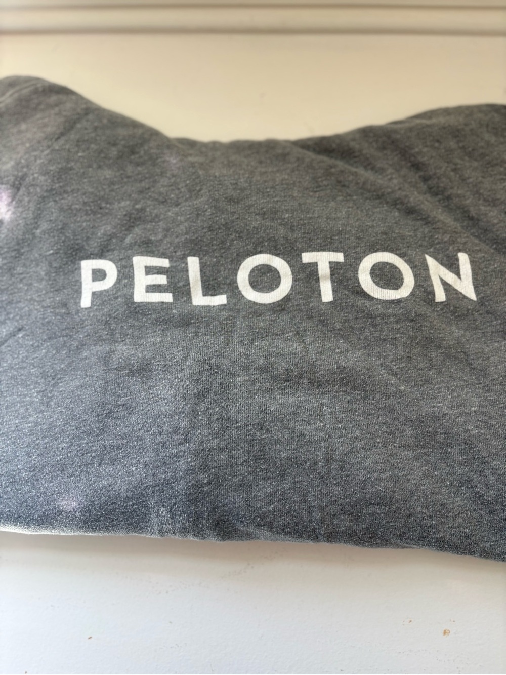 Women’s peloton gray zip up hoodie by spiritual gangster